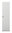 Lifetime Kleiderschrank 50cm Korpus weiß lackiert mit 1 Drehtür weiß ohne Griff
